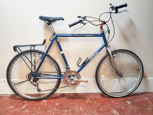 Sekai Mountaineer SL, Vintage Mountain Bike, 58 cm, blue