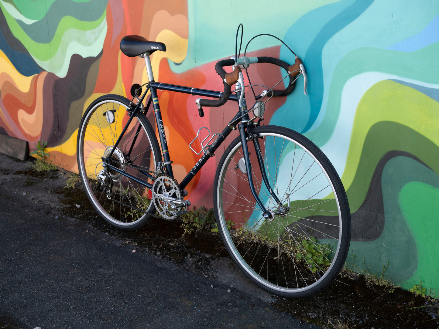 1979 Sekai Limited 2400 Vintage Road Bike, Dark Blue Shimmer, 52cm