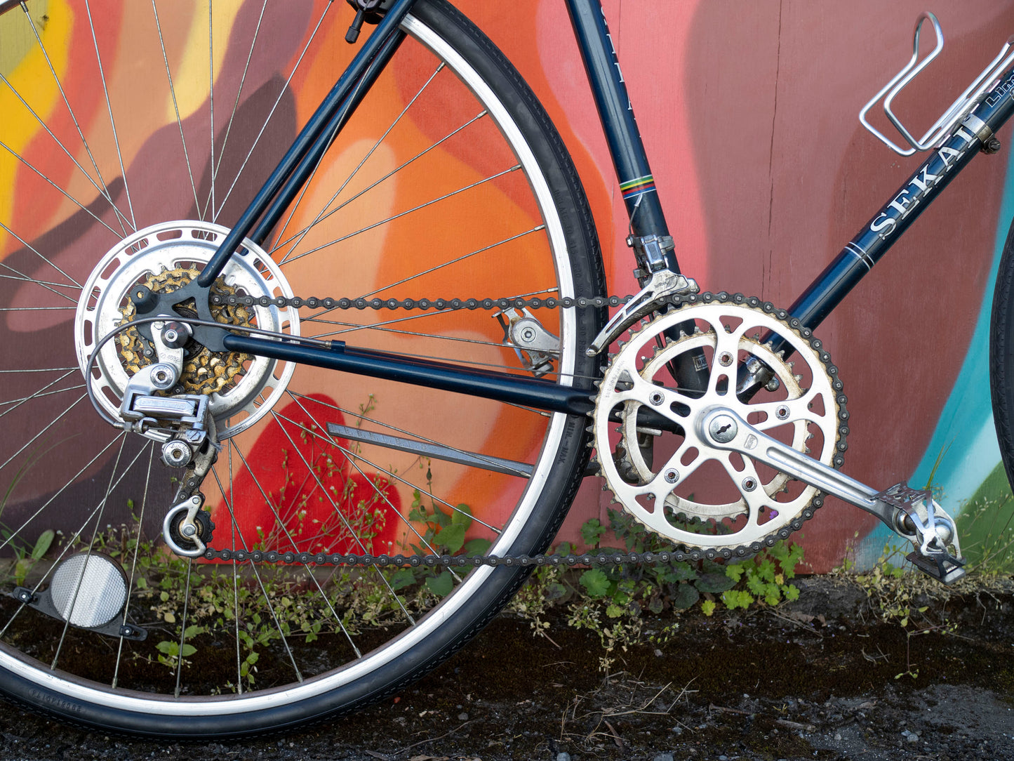 1979 Sekai Limited 2400 Vintage Road Bike, Dark Blue Shimmer, 52cm