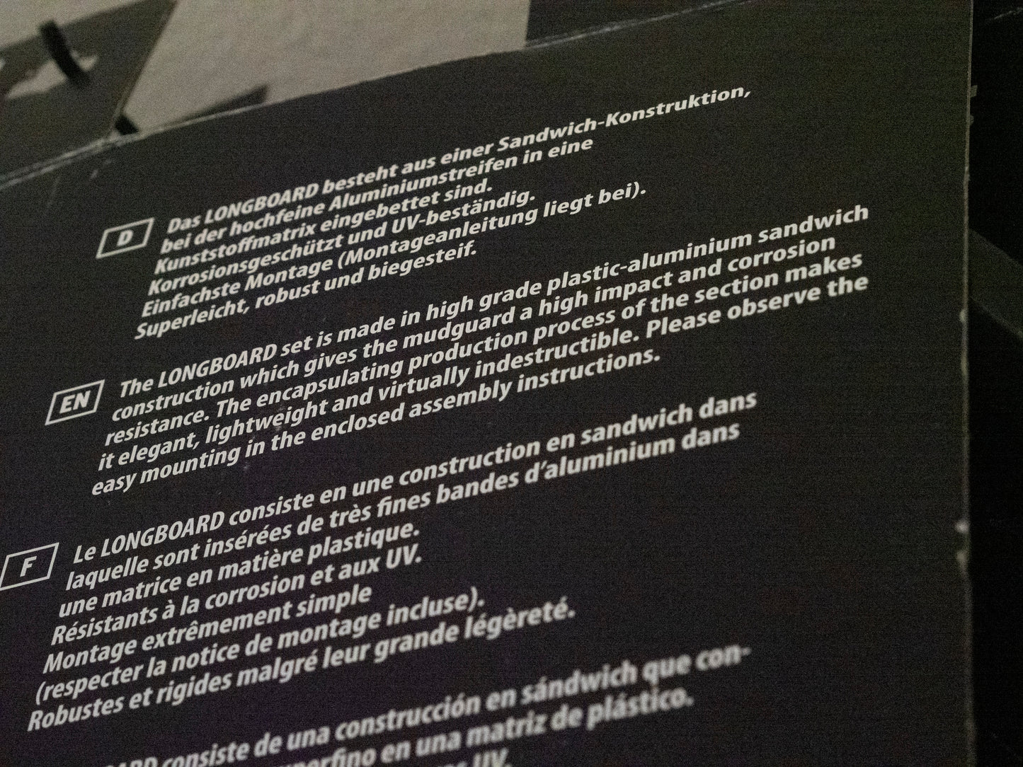 SKS Longboard Fenders - black, silver