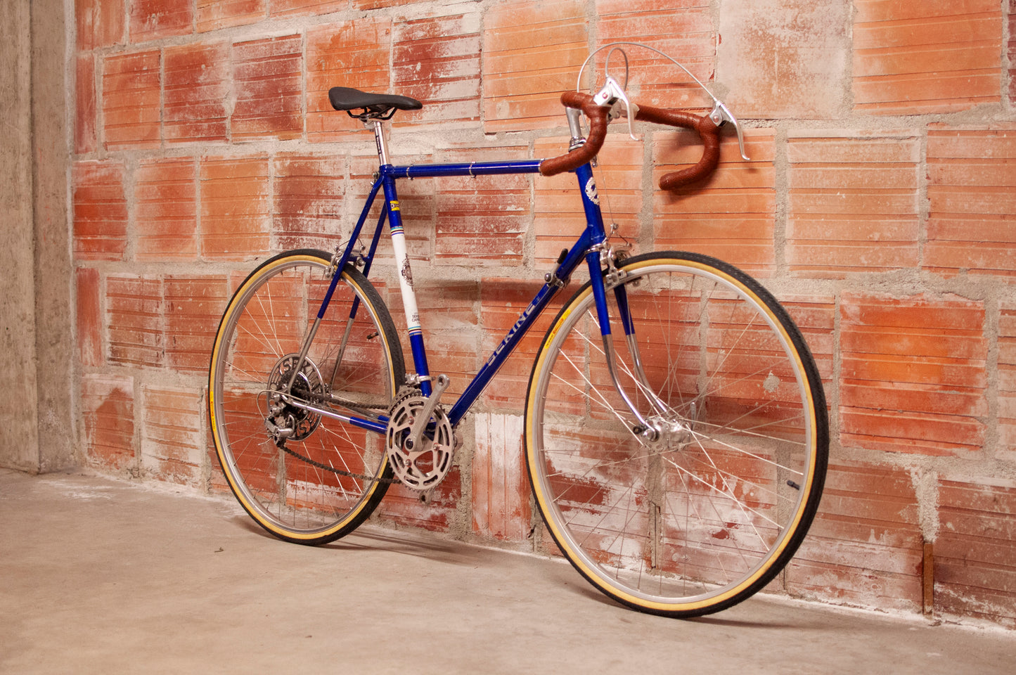 Sekine Vintage Road Bike, Blue, 62 cm