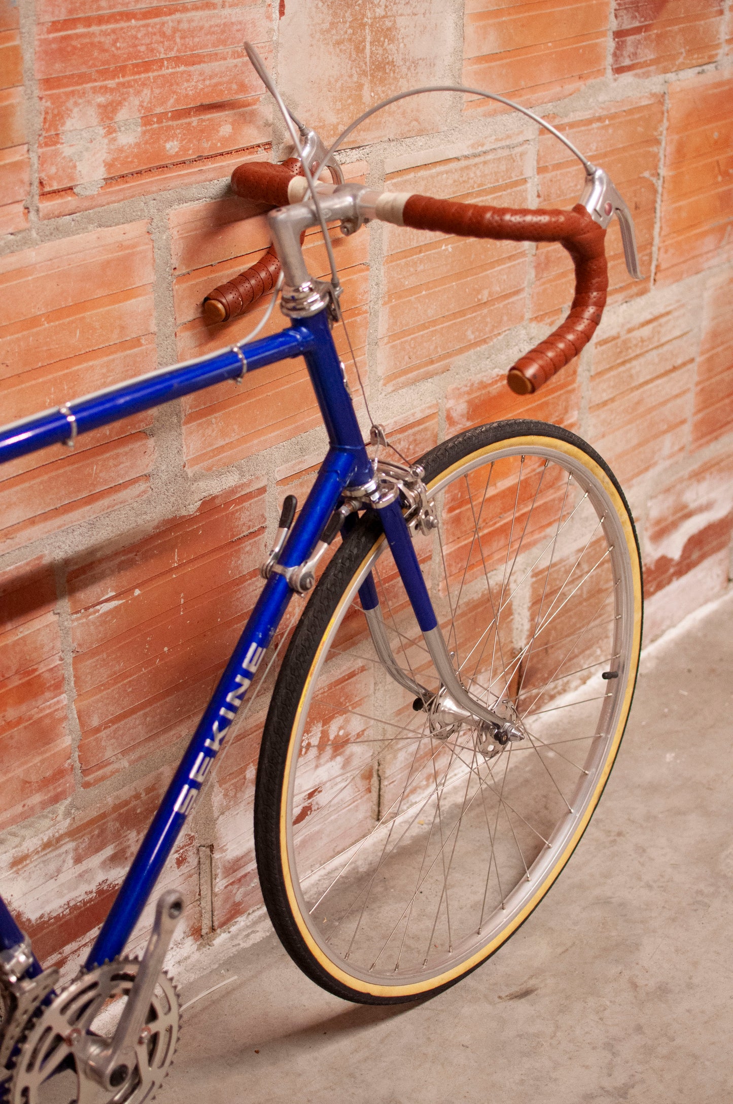Sekine Vintage Road Bike, Blue, 62 cm