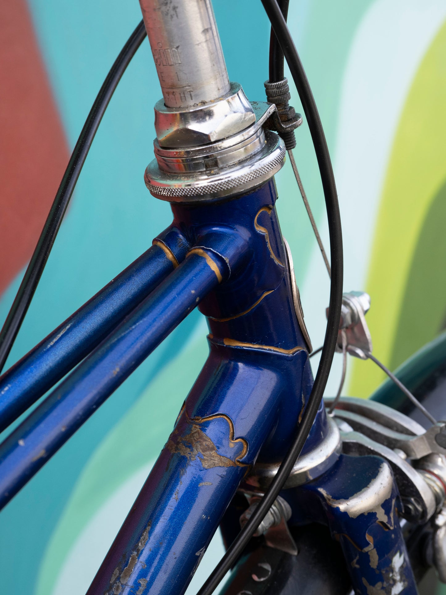 Takara Mixte Vintage Road Bike, Blue, 50cm/Small