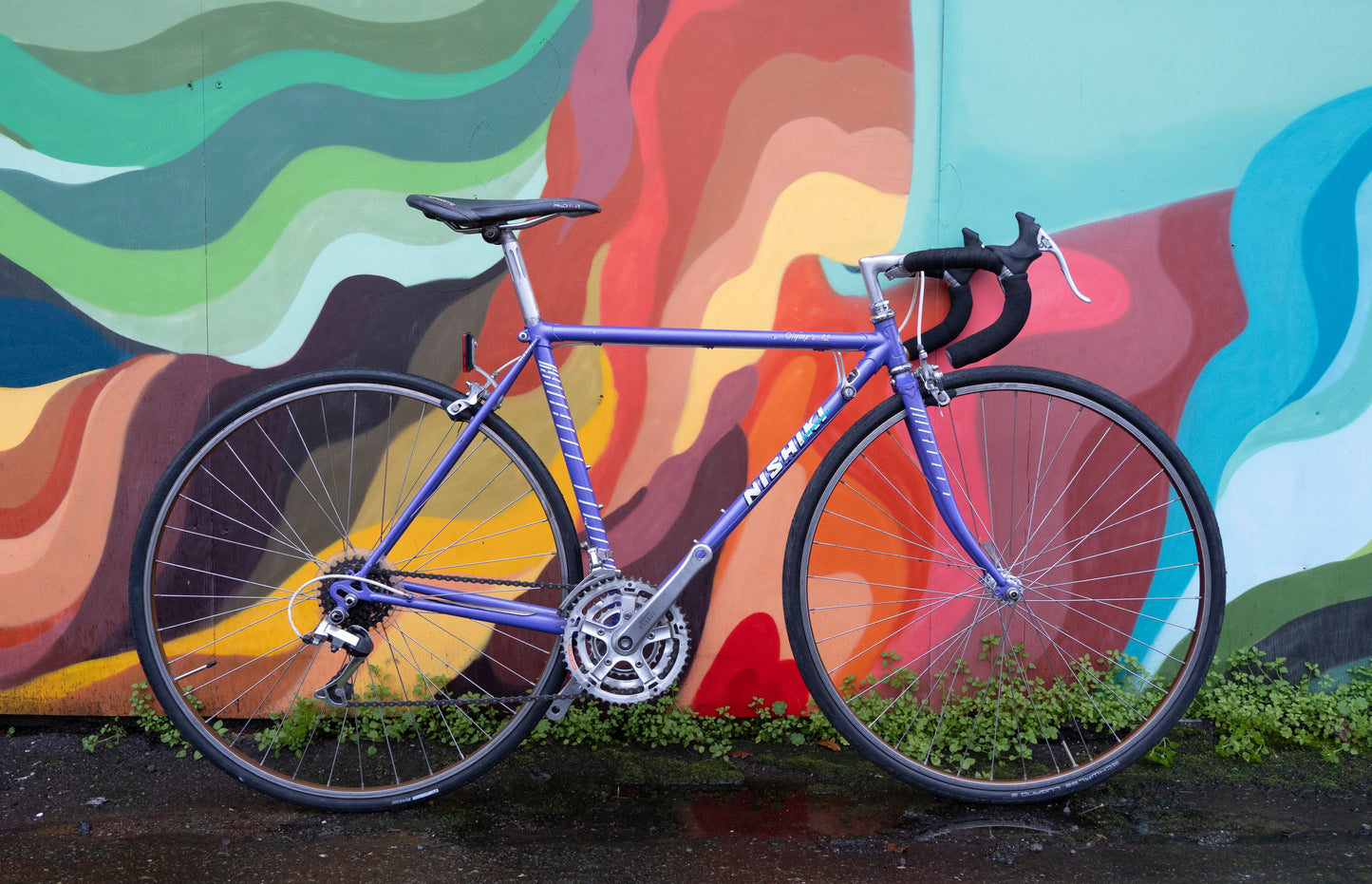Nishiki Olympic 12 Vintage Road Bike - Purpe- 49 cm/XS frame