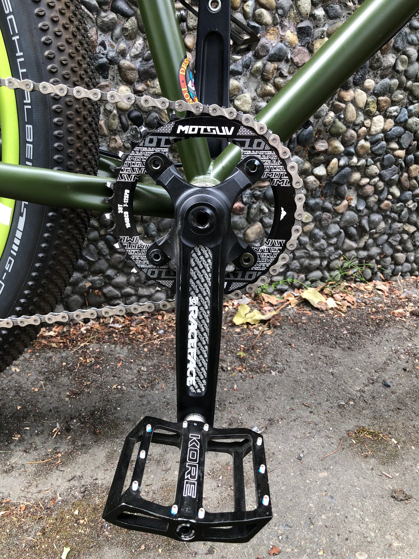 Ritchey Commando Fat Bike, XL, Green