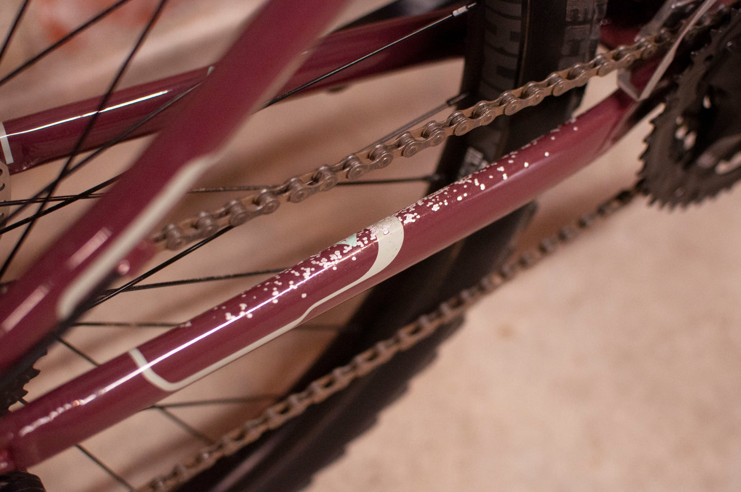 Diamondback Lux 1 Aluminum Women's Crosscountry/Hardtail Mountain Bike, Maroon, M