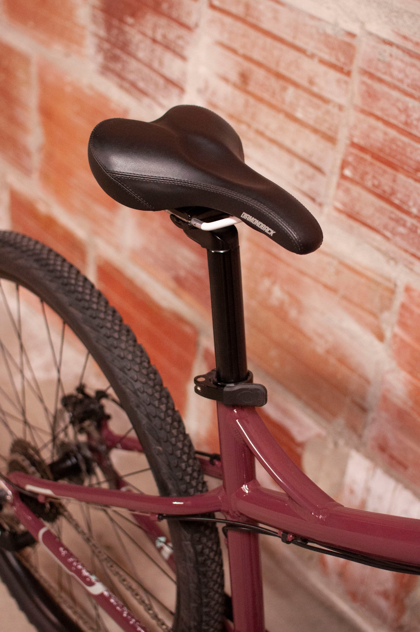 Diamondback Lux 1 Aluminum Women's Crosscountry/Hardtail Mountain Bike, Maroon, M