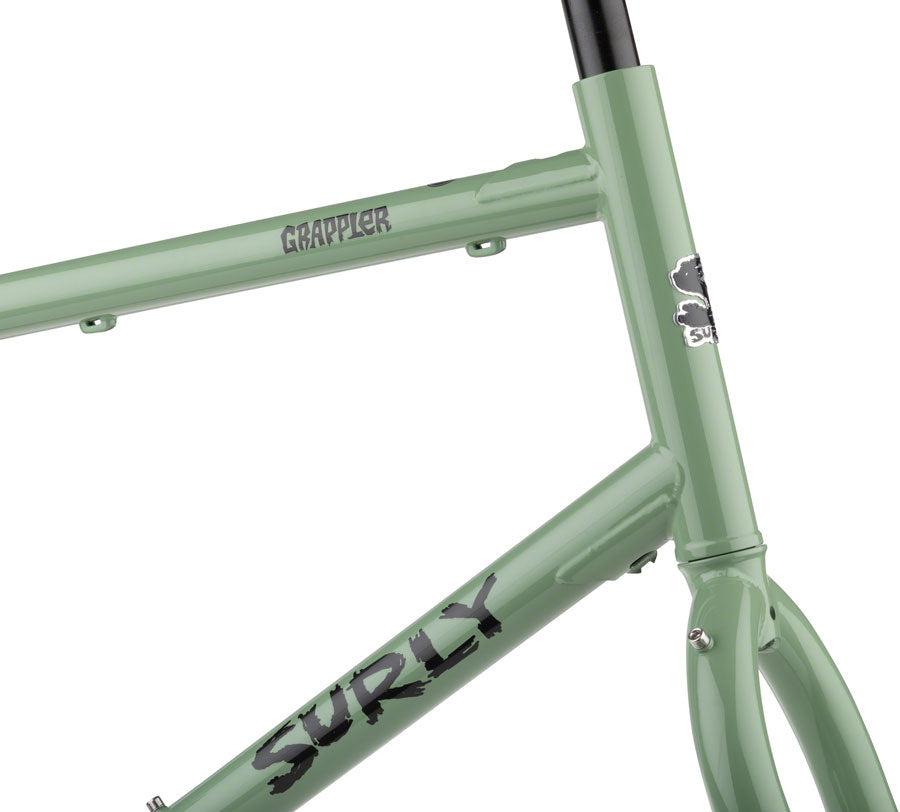 Surly Ghost Grappler Frameset, Medium, Sage Green