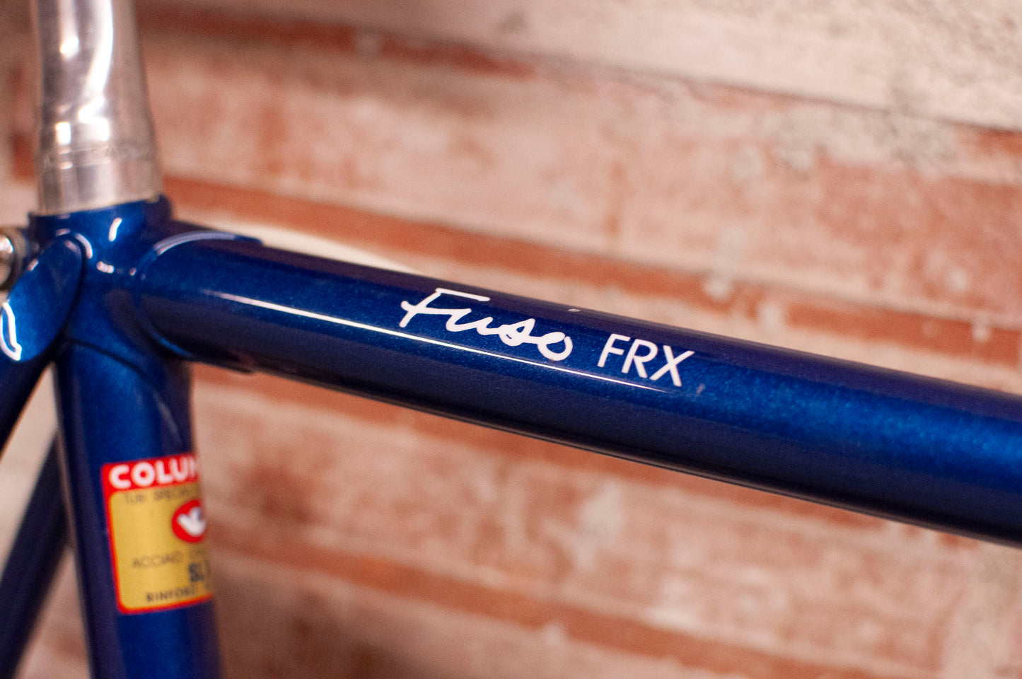 Fuso FRX premium vintage road bike - 64 cm frame - metallic blue