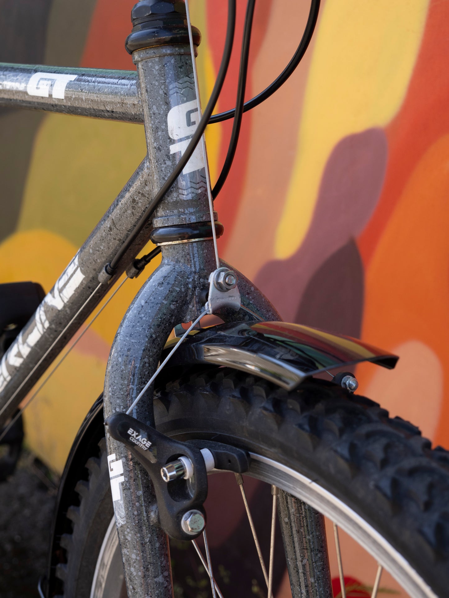 GT All Terra Timberline 90’s MTB, Speckled Grey, 42cm/Small