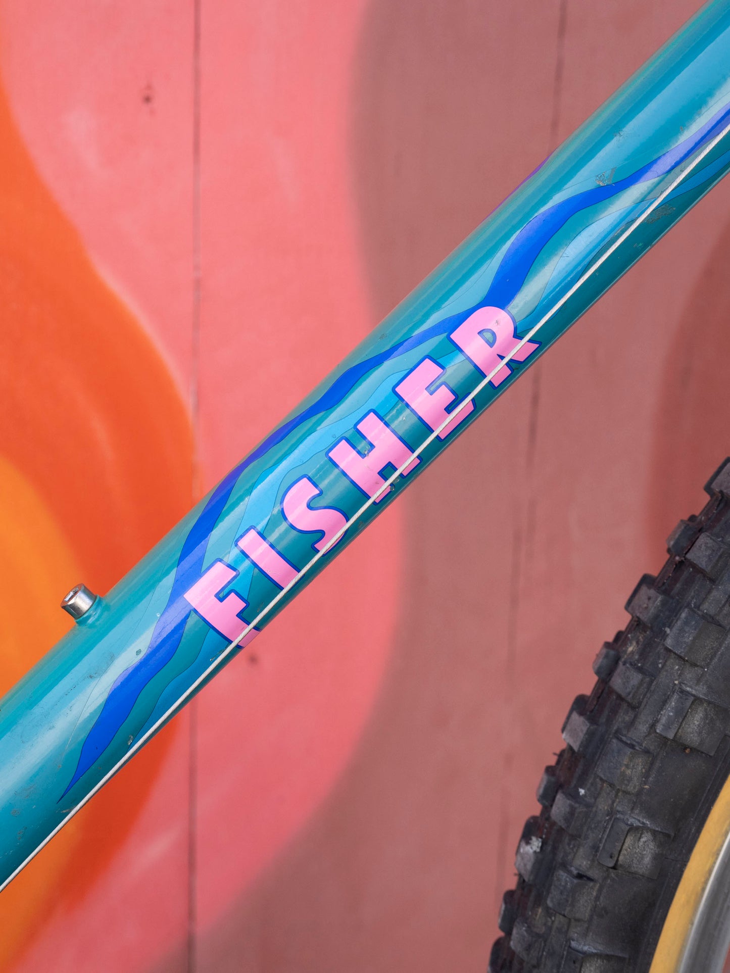 1990 Gary Fisher Paragon, all original, Teal, Blue & Pink, 47cm