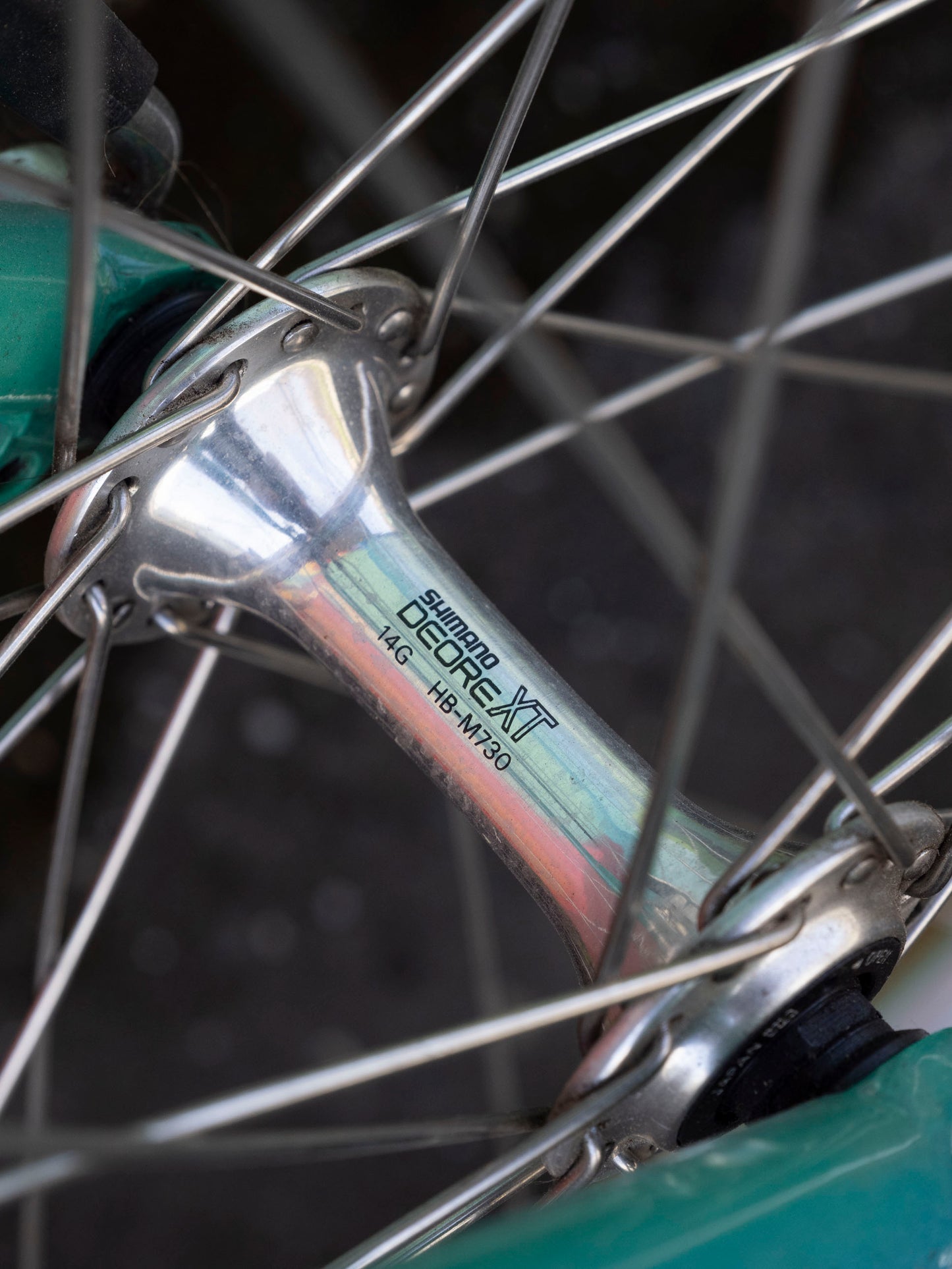 1990 Gary Fisher Paragon, all original, Teal, Blue & Pink, 47cm