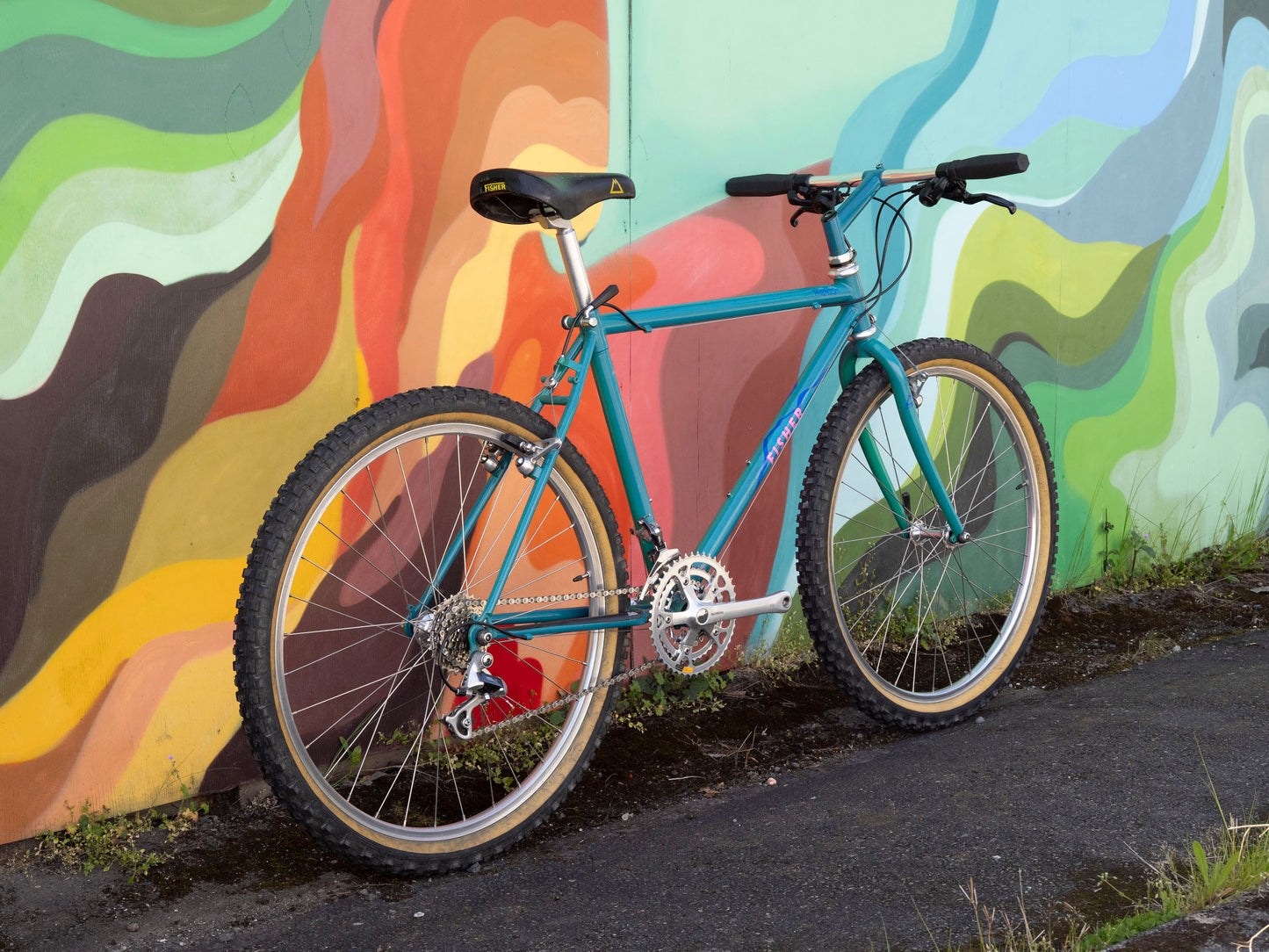 1990 Gary Fisher Paragon, all original, Teal, Blue & Pink, 47cm