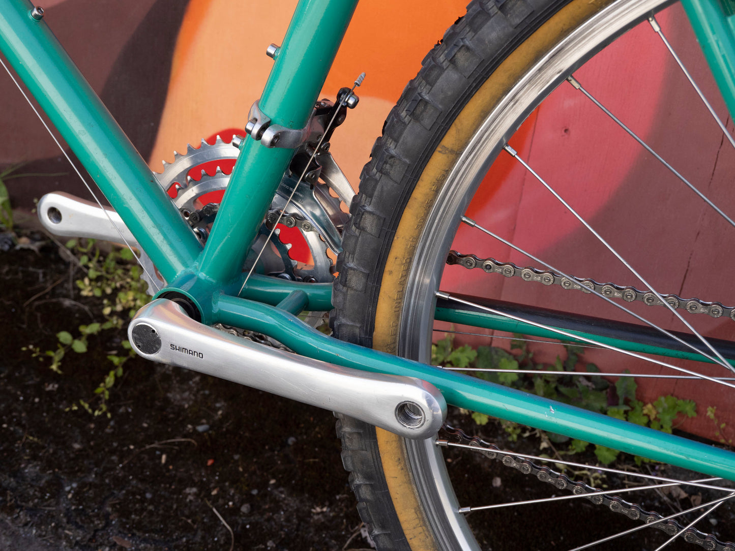 1990 Gary Fisher Paragon, all original, Teal, Blue & Pink, 47cm