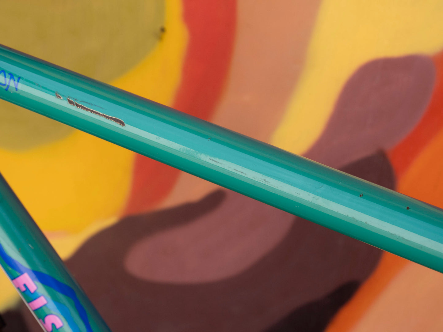 1990 Gary Fisher Paragon, all original, Teal, Blue & Pink, 47cm