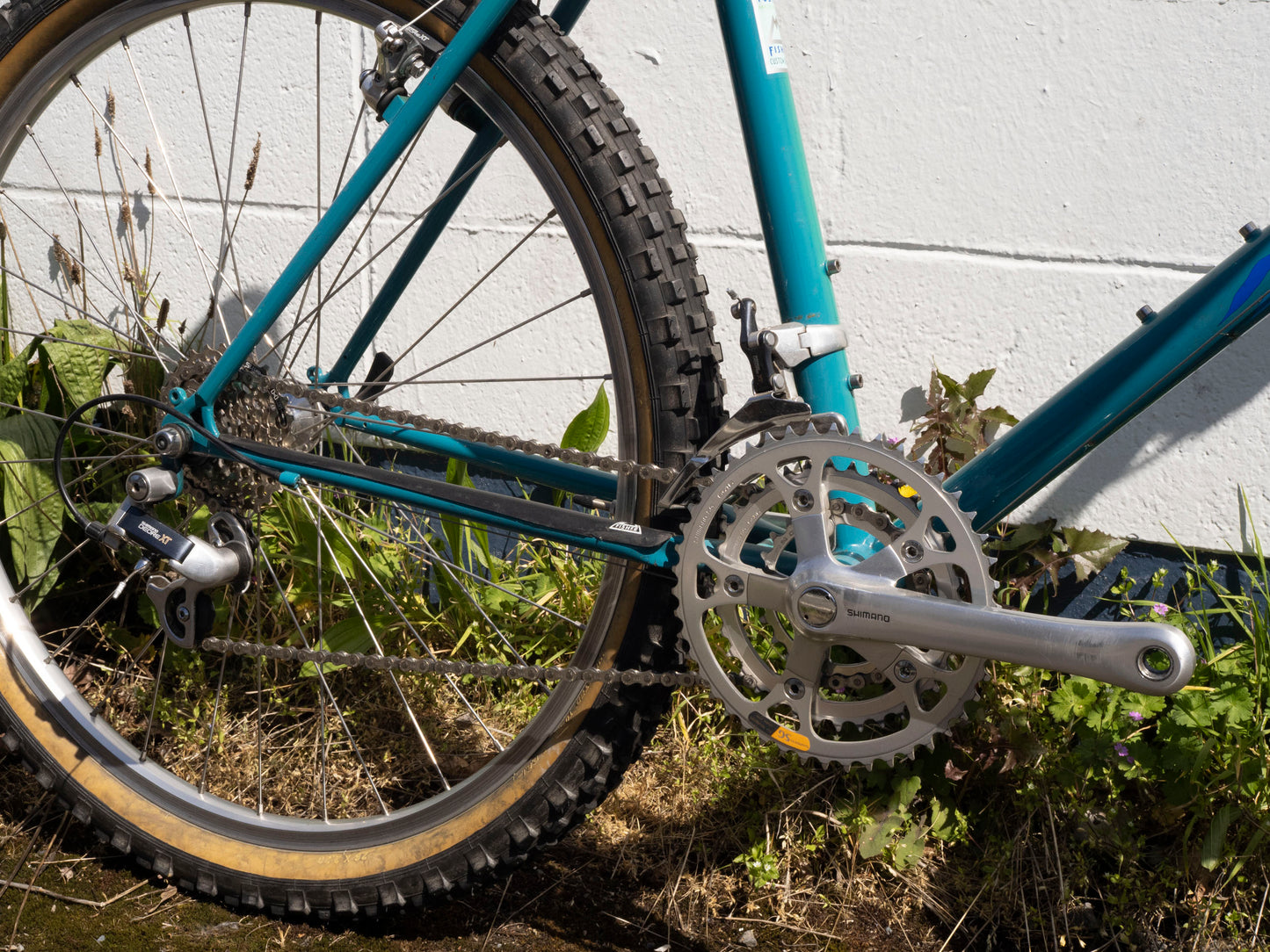 1990 Gary Fisher Paragon, all original, Teal, Blue & Pink, 47cm