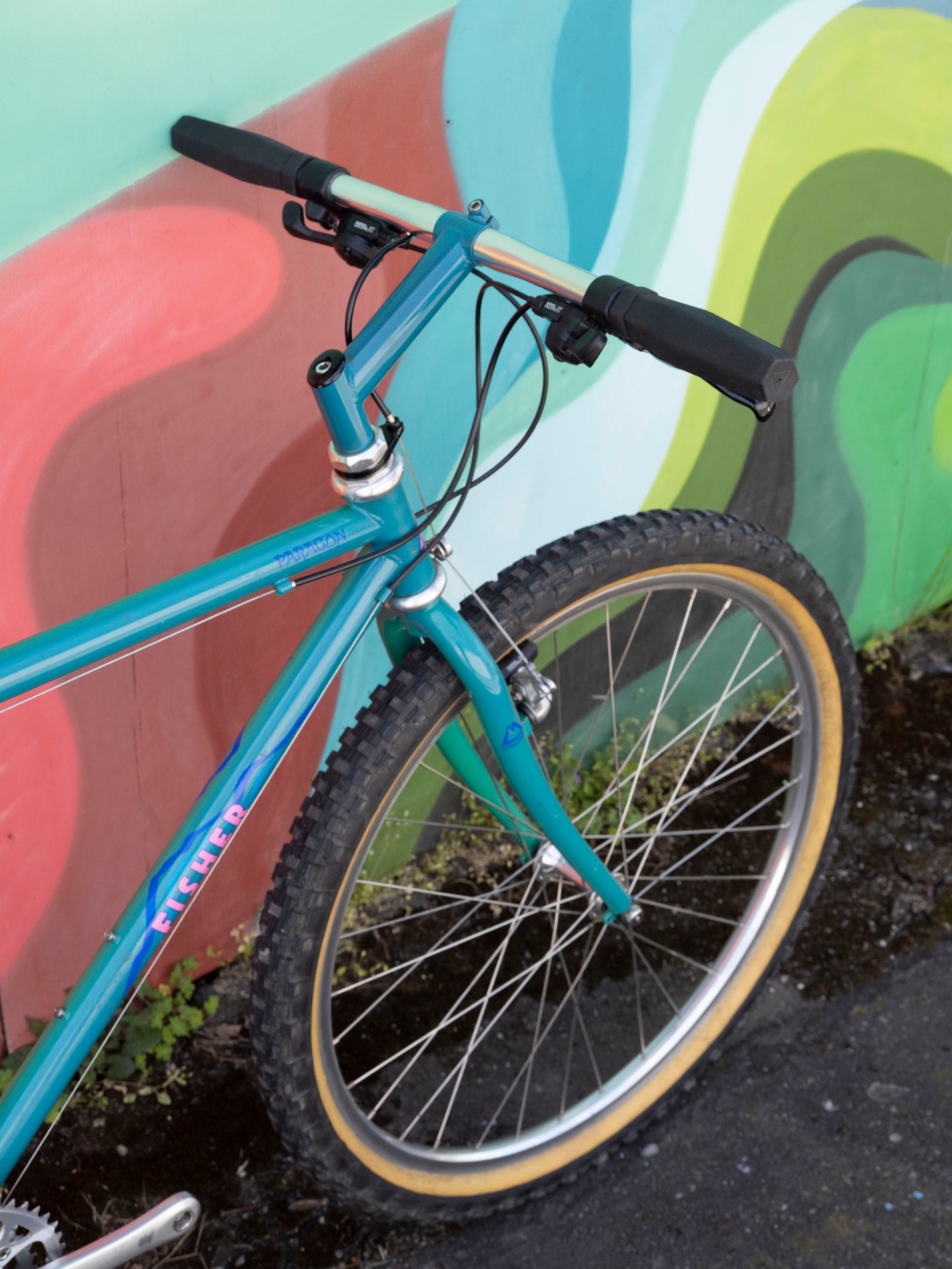 1990 Gary Fisher Paragon, all original, Teal, Blue & Pink, 47cm