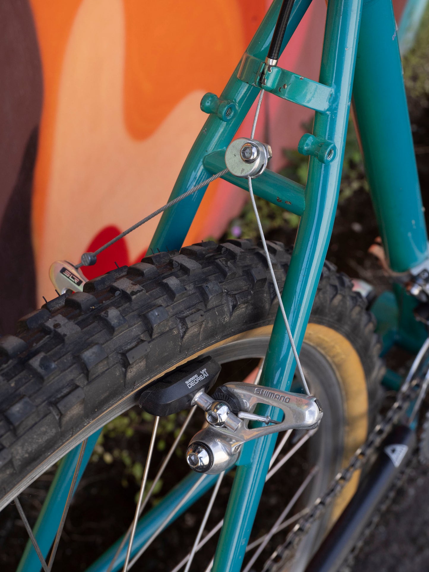 1990 Gary Fisher Paragon, all original, Teal, Blue & Pink, 47cm