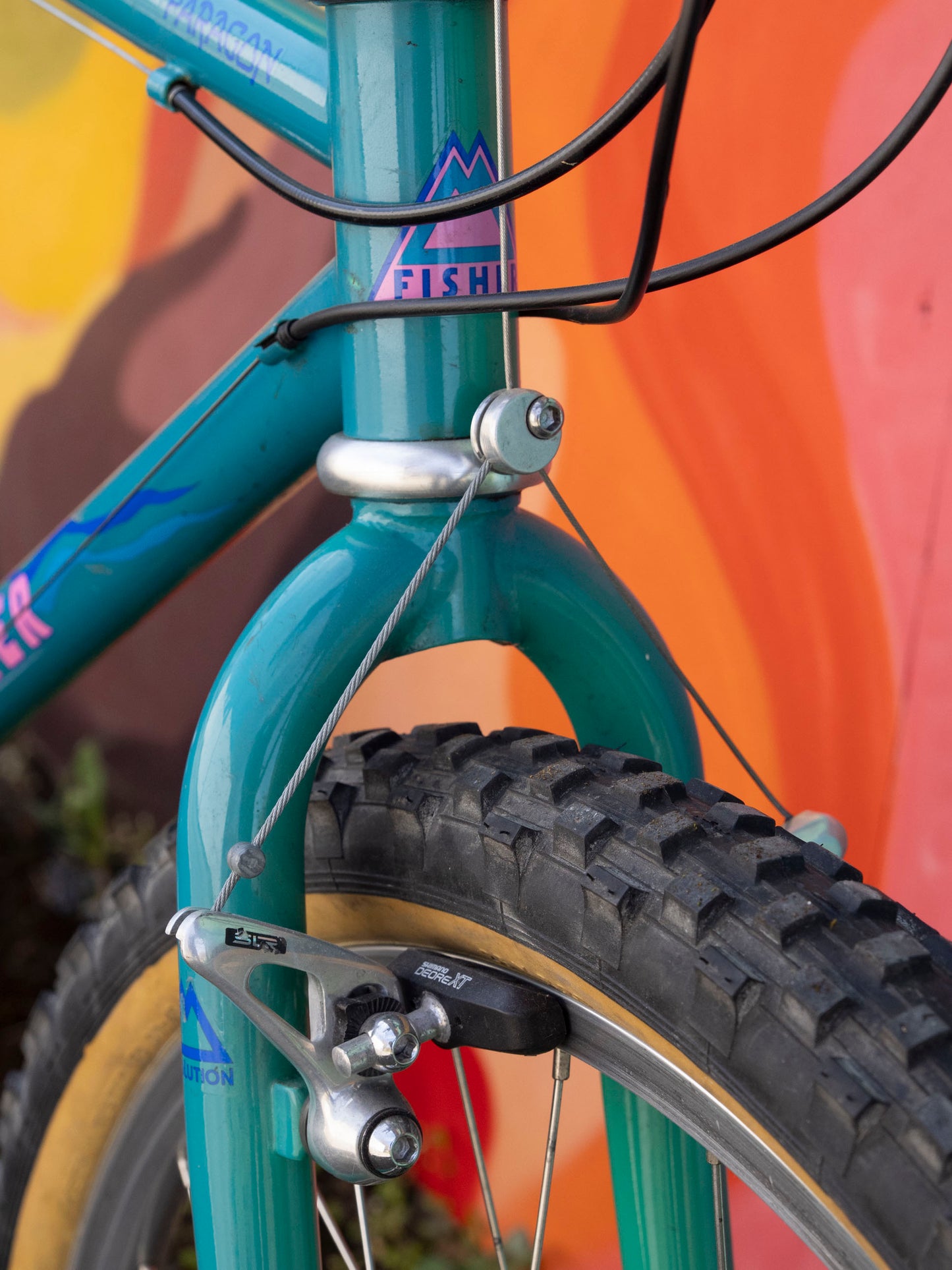 1990 Gary Fisher Paragon, all original, Teal, Blue & Pink, 47cm