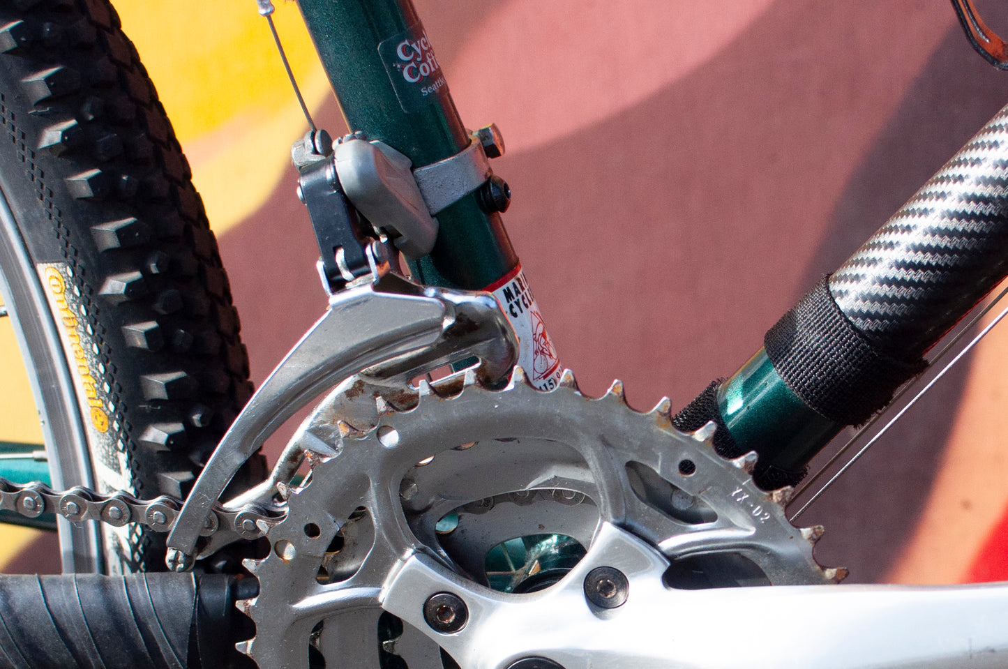 1994 Giant All Terrain Cruiser Bike, Green & Black, 50cm/Medium