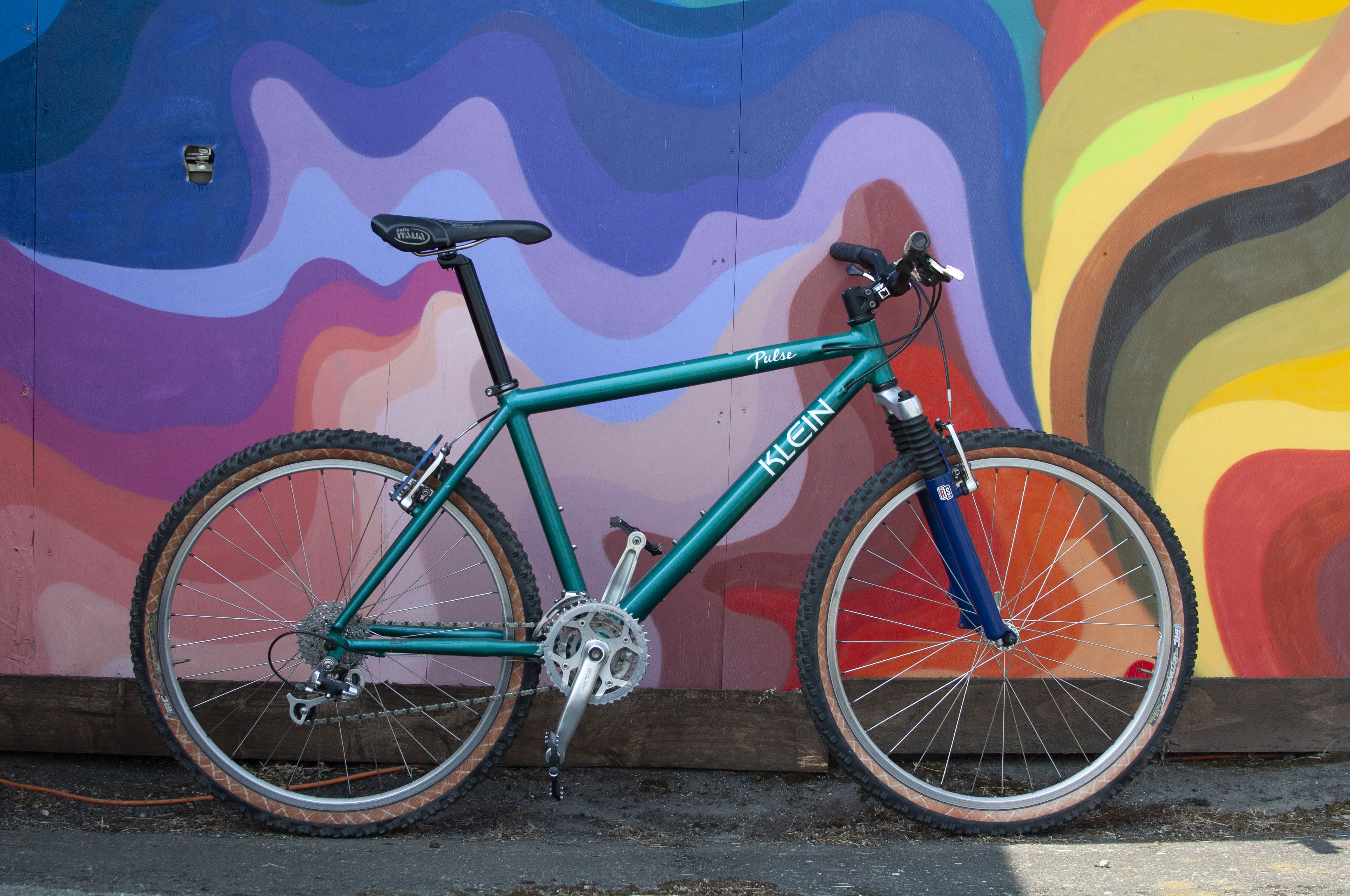 Klein Pulse Hardtail Mountain Bike, 42cm, Teal & Blue – Cycle & Coffee