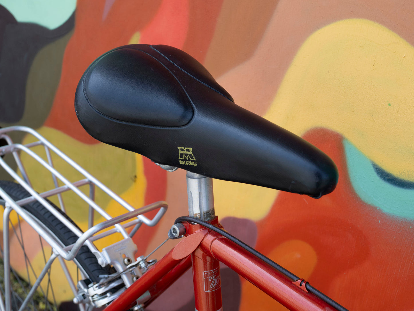 Vintage Motobecane Super Mirage Touring Bike, Red & Gold, 58cm