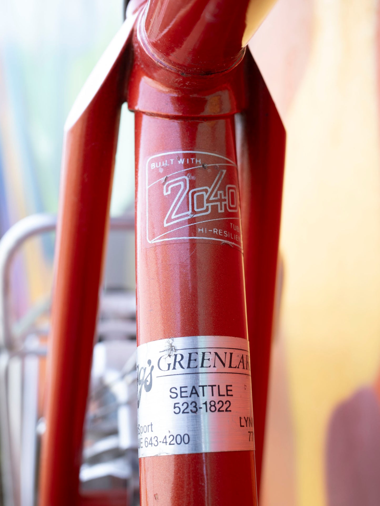 Vintage Motobecane Super Mirage Touring Bike, Red & Gold, 58cm