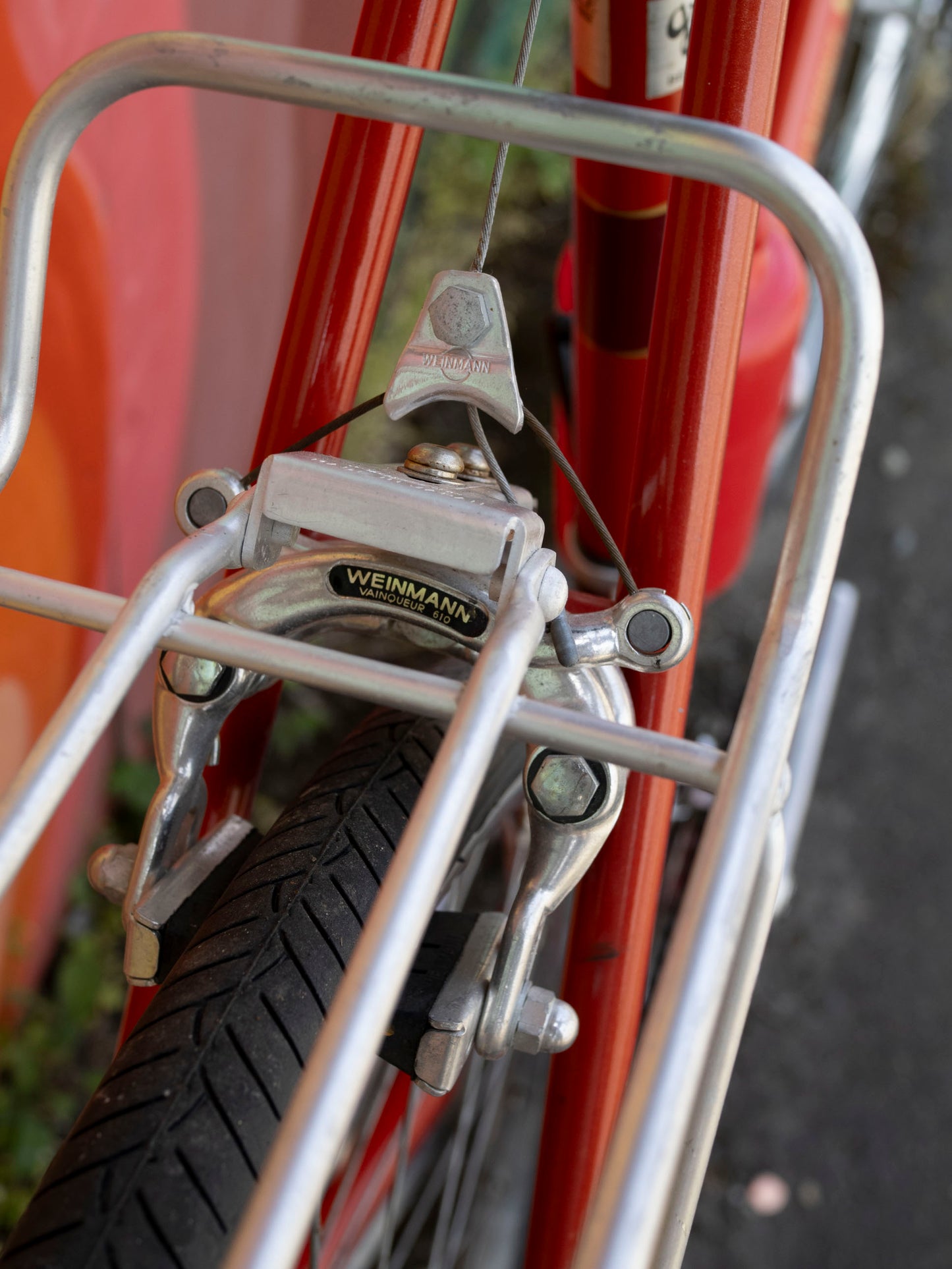 Vintage Motobecane Super Mirage Touring Bike, Red & Gold, 58cm