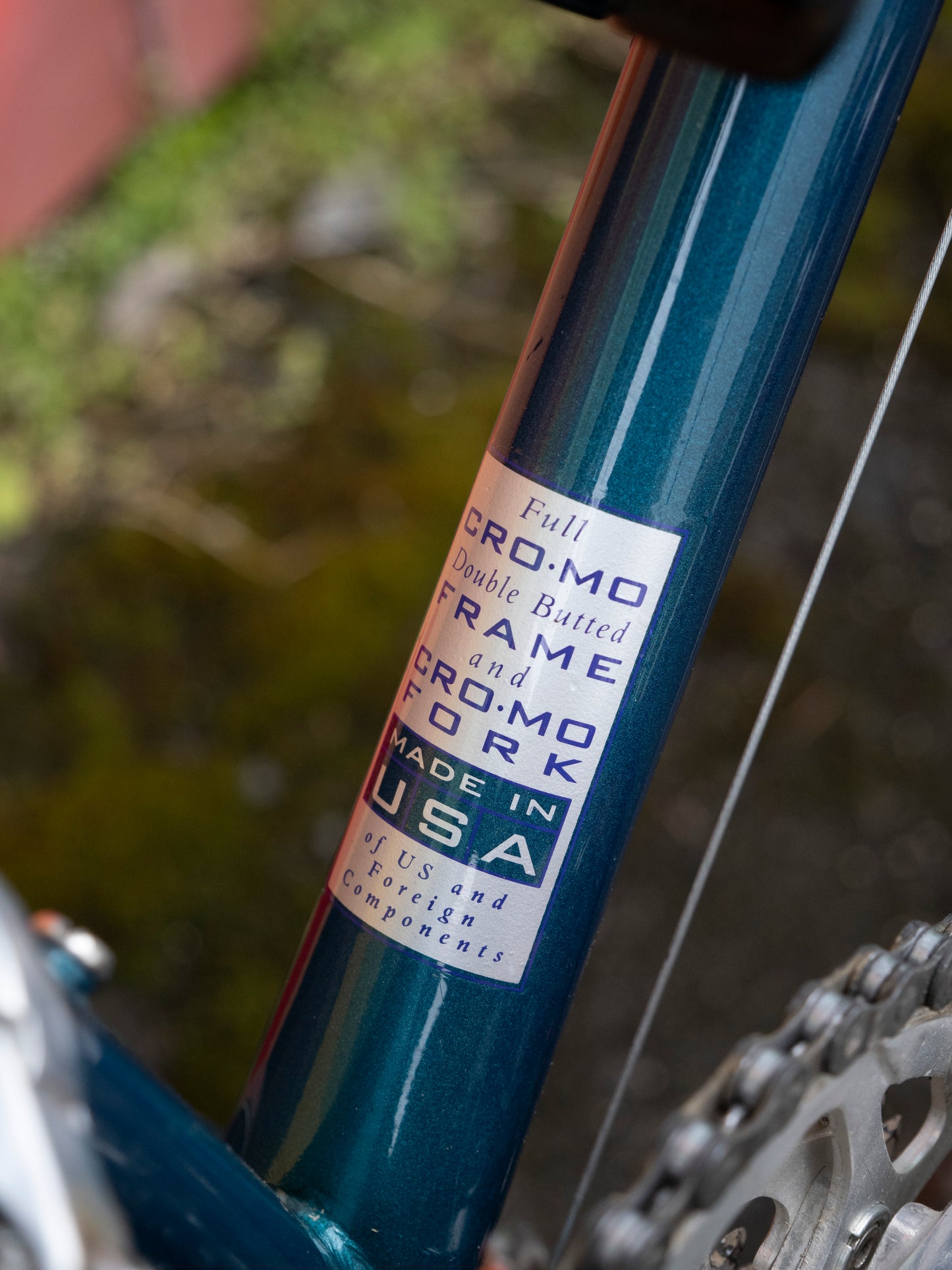 Nishiki Cascade Early 90s MTB, purple & teal, 16in/40cm/XXS