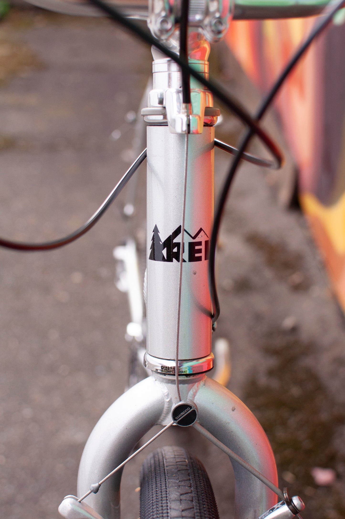 Late 90's REI Novara A7000 Aluminum All-Terrain Bike, Silver, Medium/53cm