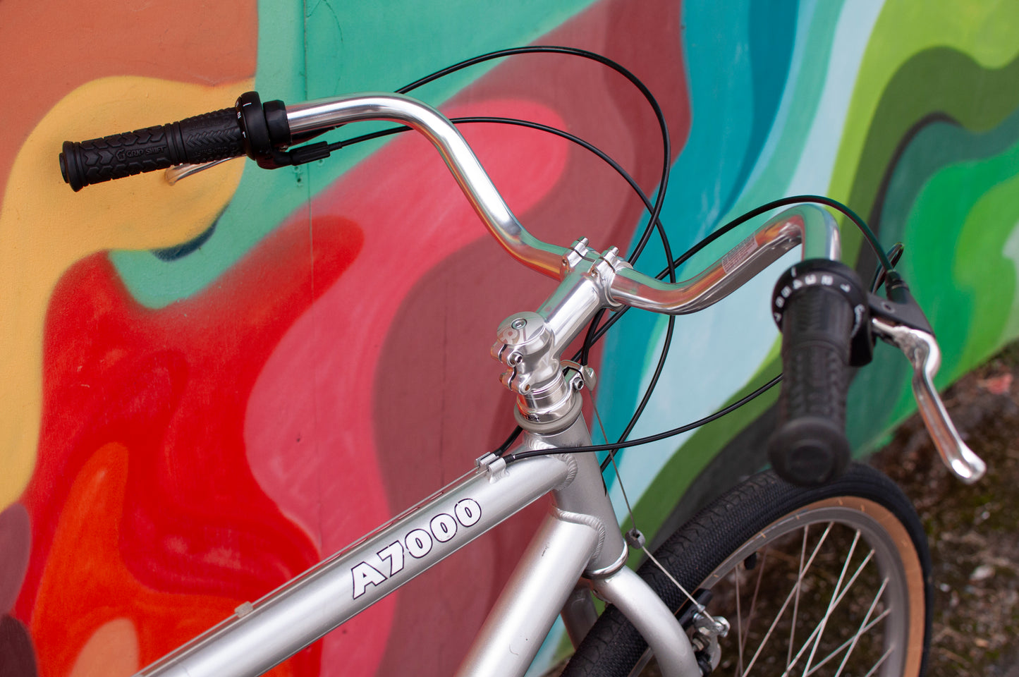 Late 90's REI Novara A7000 Aluminum All-Terrain Bike, Silver, Medium/53cm