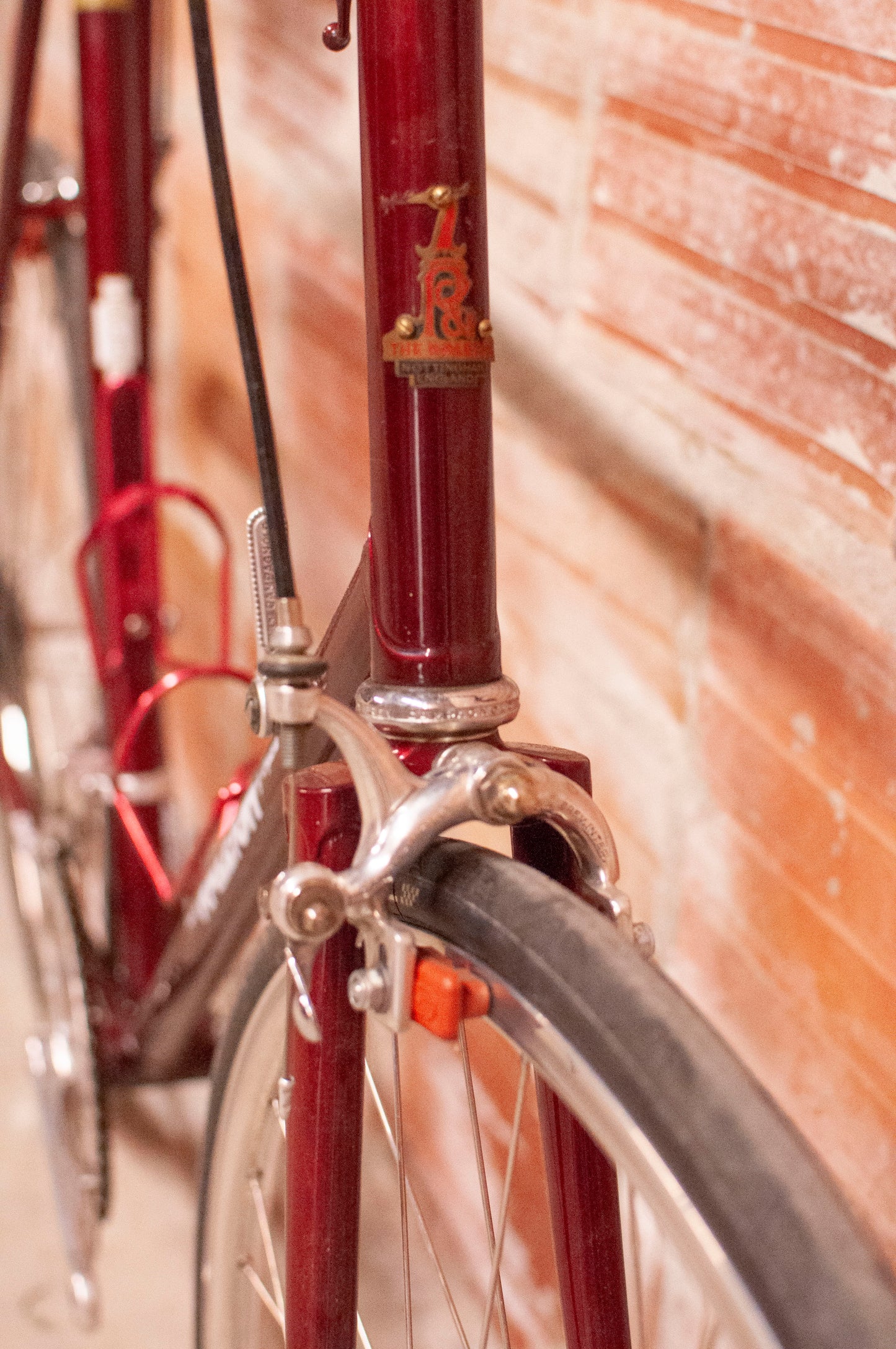 Raleigh Professional - Vintage Road Bike - Red - 63 cm frame