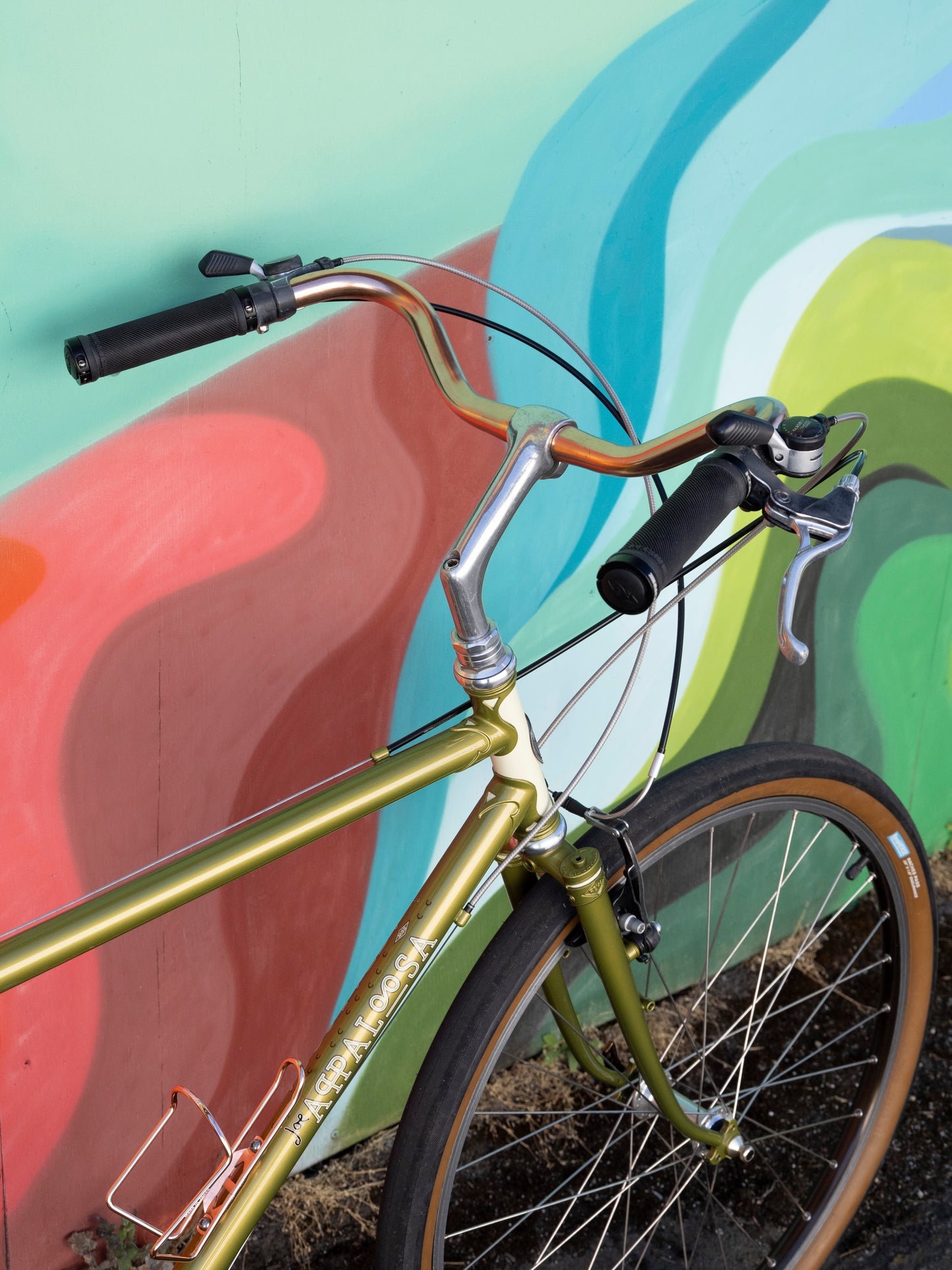 Rivendell Appaloosa All-Terrain Bike, Limeolive Green, 46cm/Small