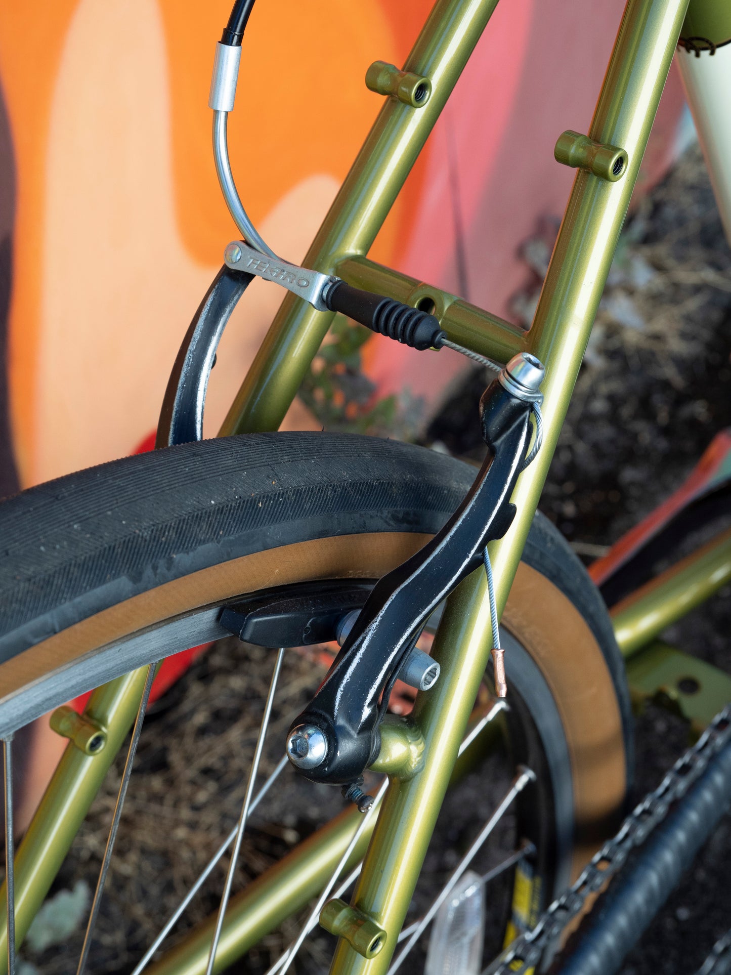 Rivendell Appaloosa All-Terrain Bike, Limeolive Green, 46cm/Small