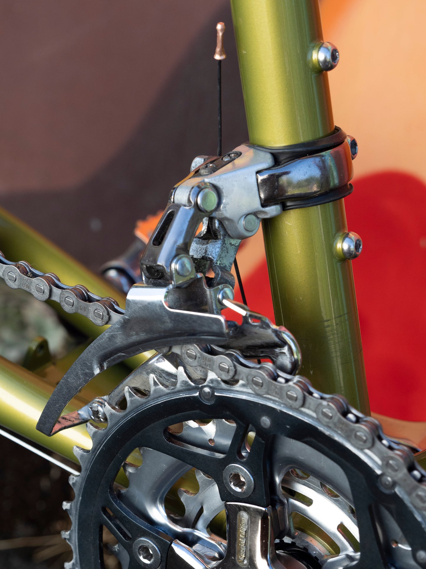 Rivendell Appaloosa All-Terrain Bike, Limeolive Green, 46cm/Small