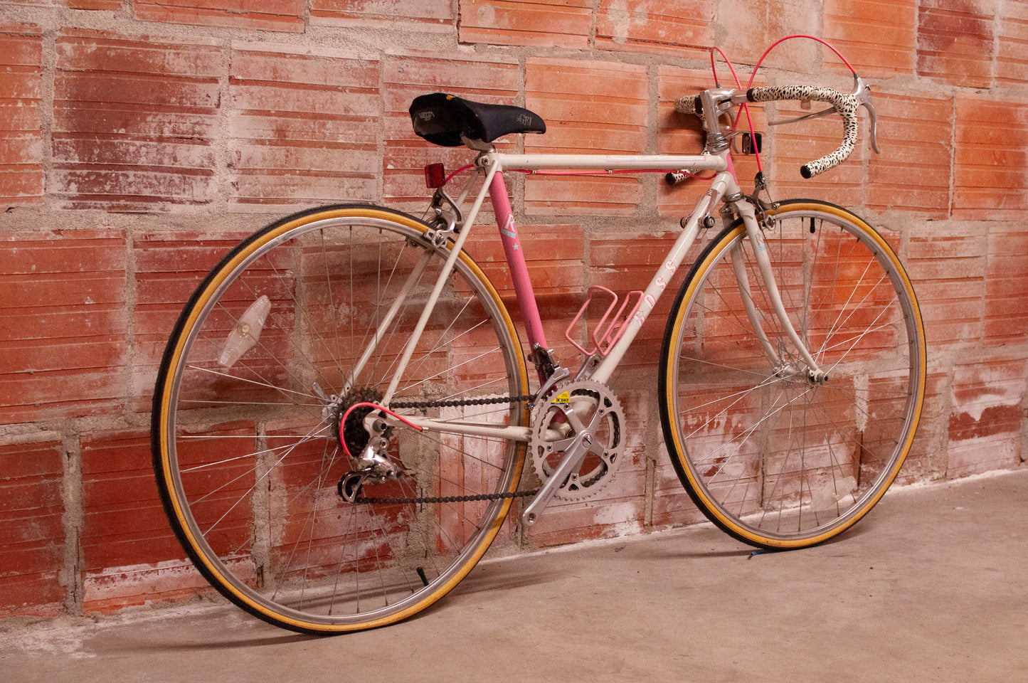Ross Vintage Road Bike, Pink & White, 50cm/Small