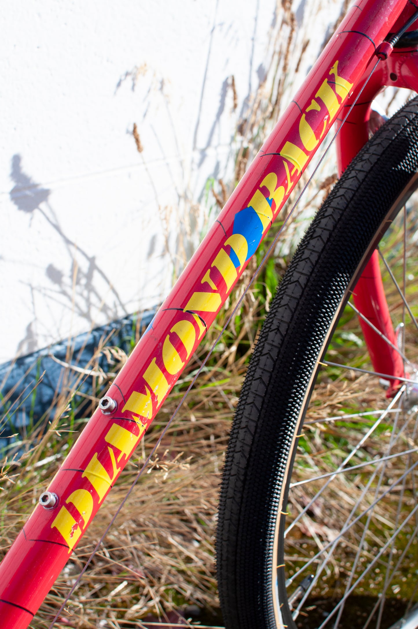 90s Diamondback DB Apex All Terrain Bike, Red, Yellow & Blue, 45cm/Small-Medium