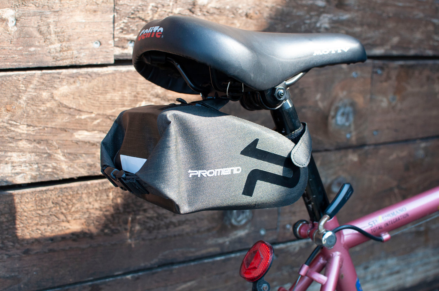 Saddle Bag, Roll Top & Buckle Closure, Heather Grey