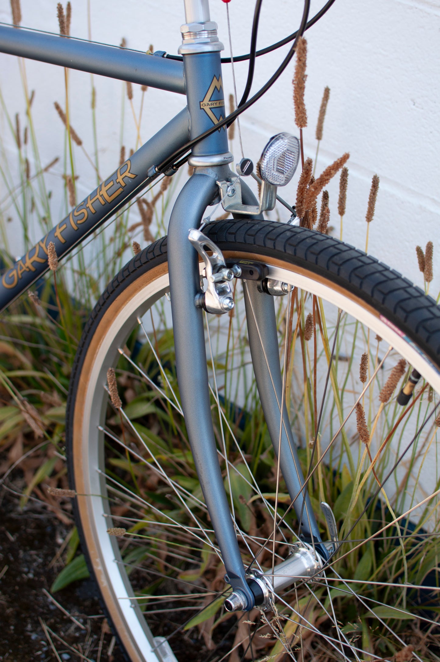 1996 Gary Fisher Zebrano All-Arounder Bike, made in USA, 44cm/Small, matte metallic blue & gold