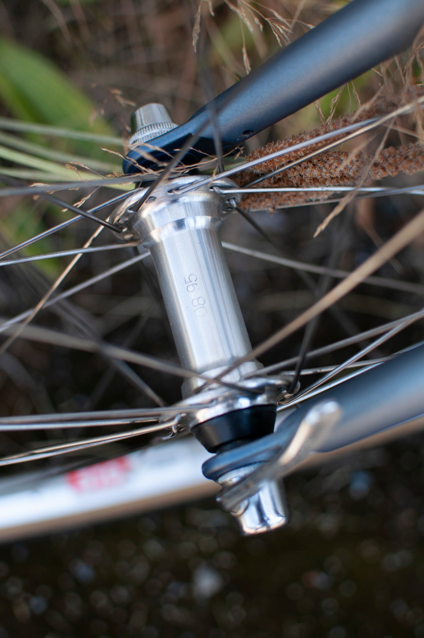 1996 Gary Fisher Zebrano All-Arounder Bike, made in USA, 44cm/Small, matte metallic blue & gold