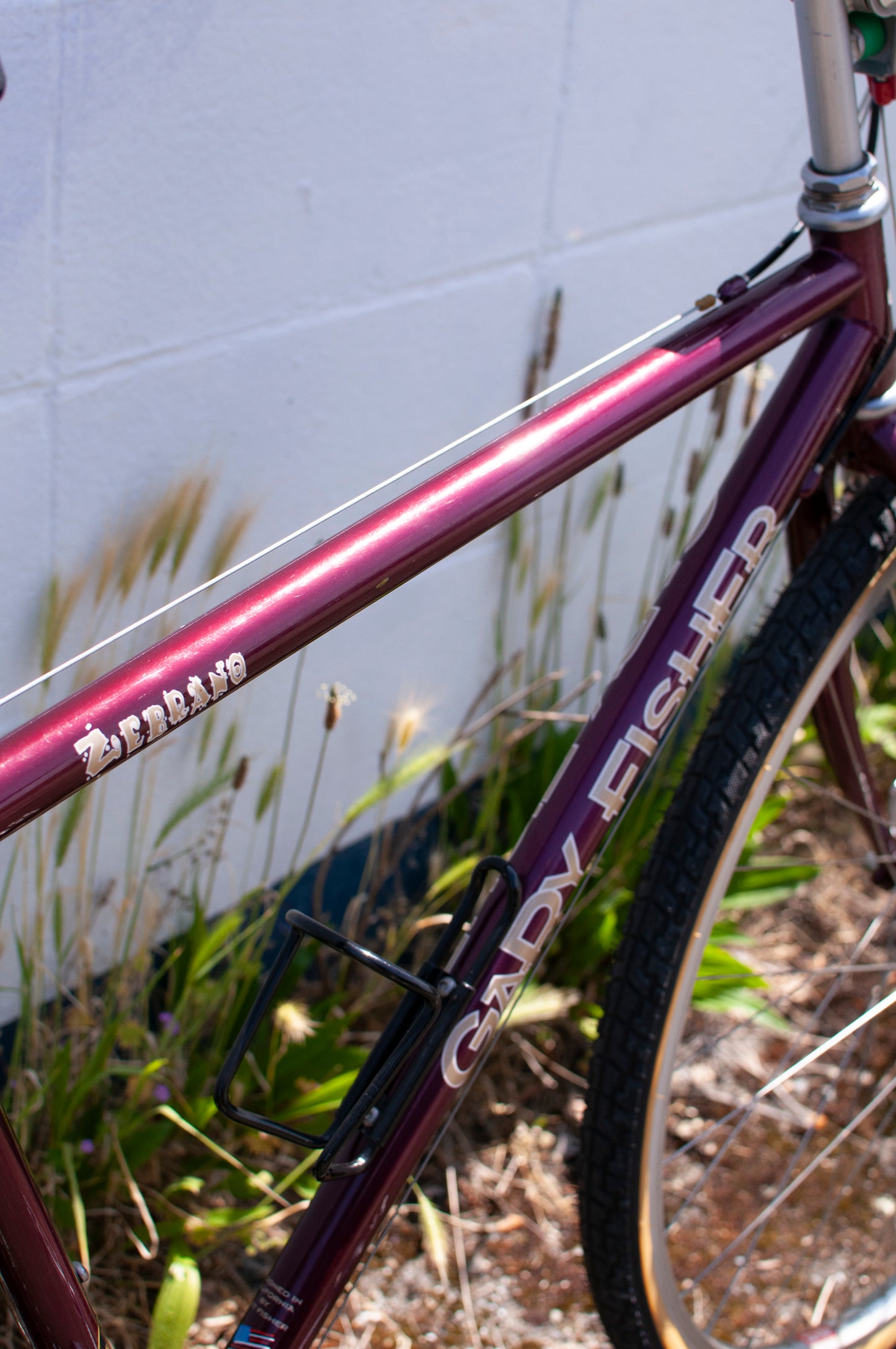 1996 Gary Fisher Zebrano All-Arounder Bike, made in USA, 38cm/XS, Dark Red