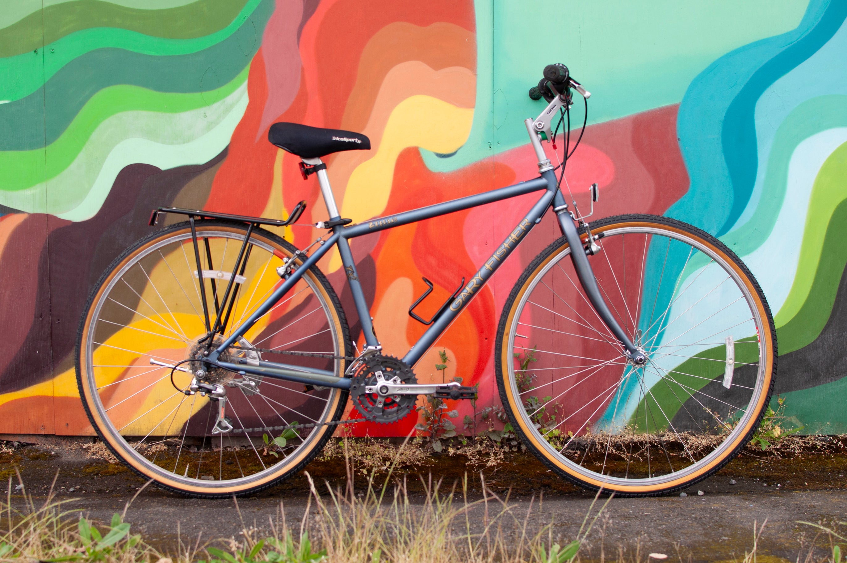 1996 Gary Fisher Zebrano AllArounder Bike, made in USA, 38cm/XS, Blue