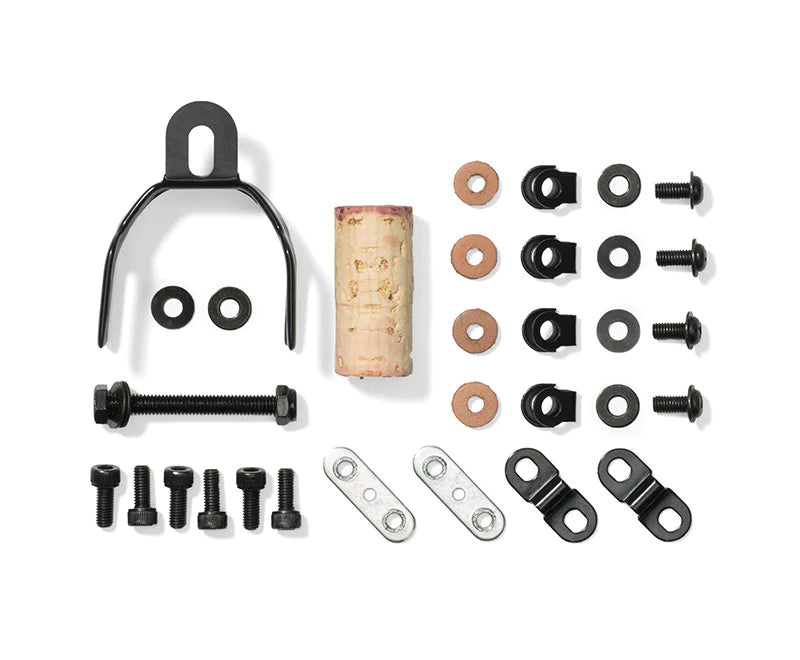 Mud Butler Hammered Aluminum Fenders, Copper, 700c x 36 mm & 45mm