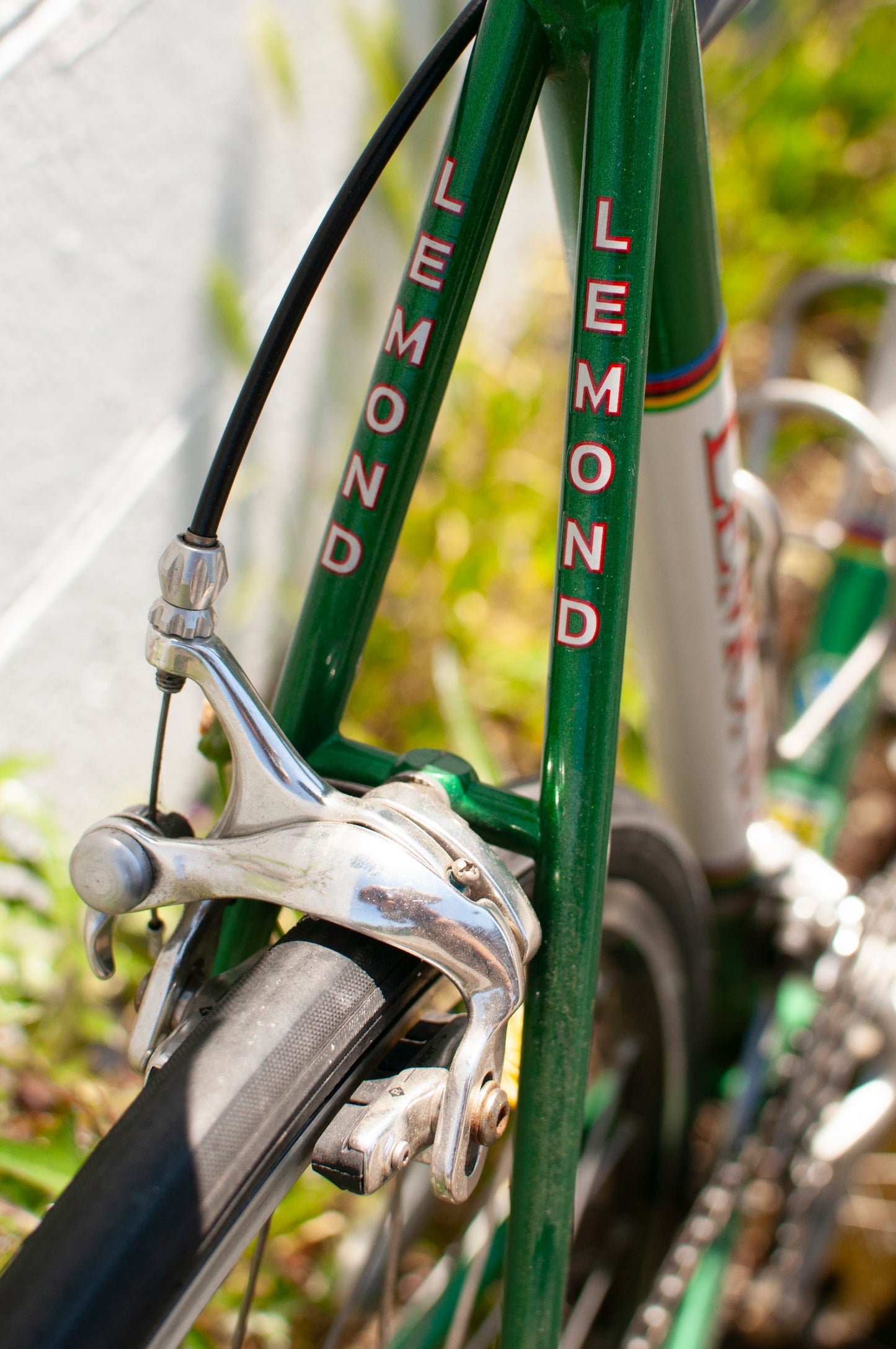 2002 Lemond Alpe D’Huez Road Bike, Green, 55cm