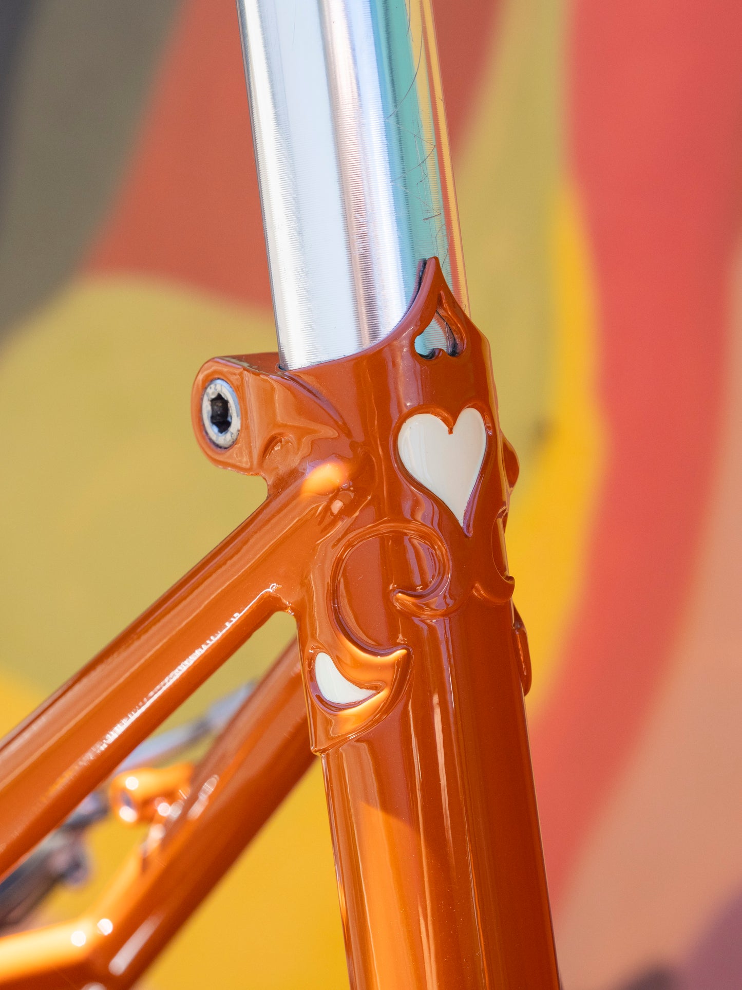 Rivendell Clem Complete '24 Hillibike, Dark Orange, 52 cm