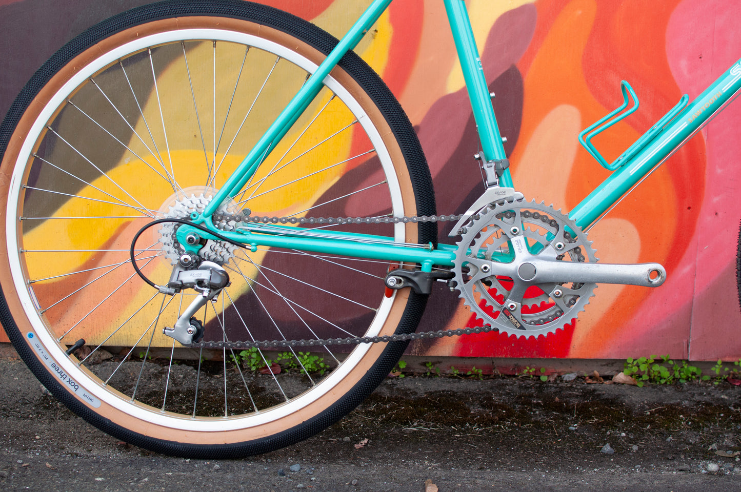 90s Scott US Ski Team Sawtooth All Terrain Bike, Teal, 47cm/Small