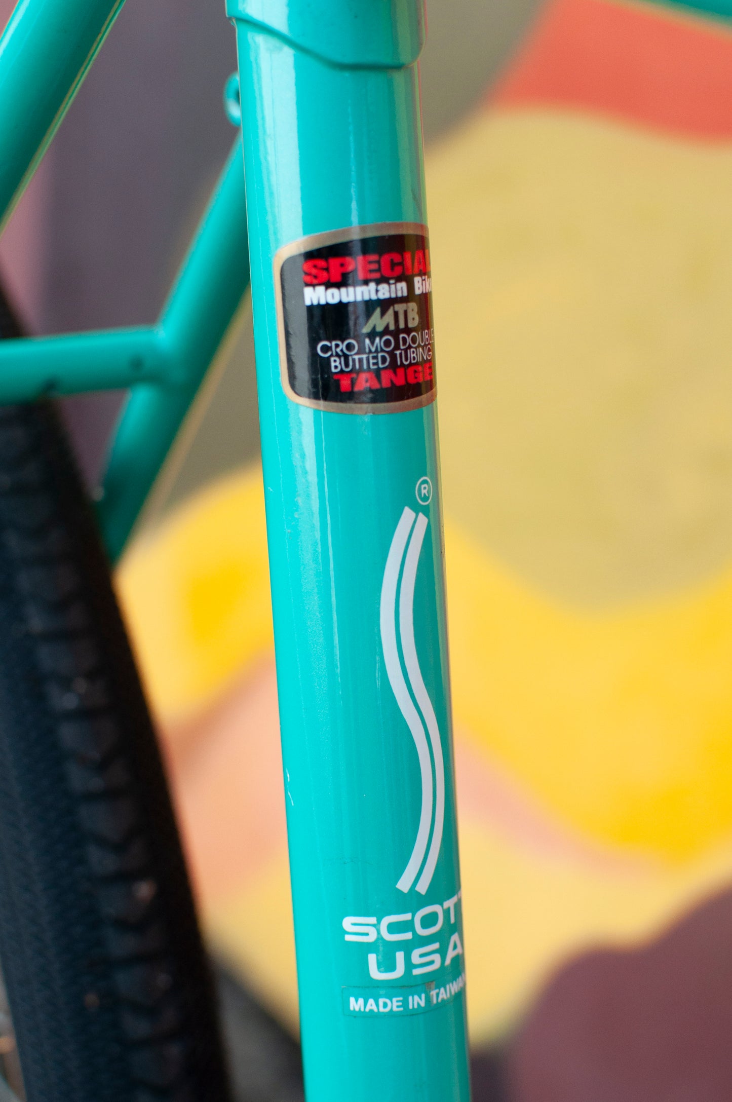 90s Scott US Ski Team Sawtooth All Terrain Bike, Teal, 47cm/Small