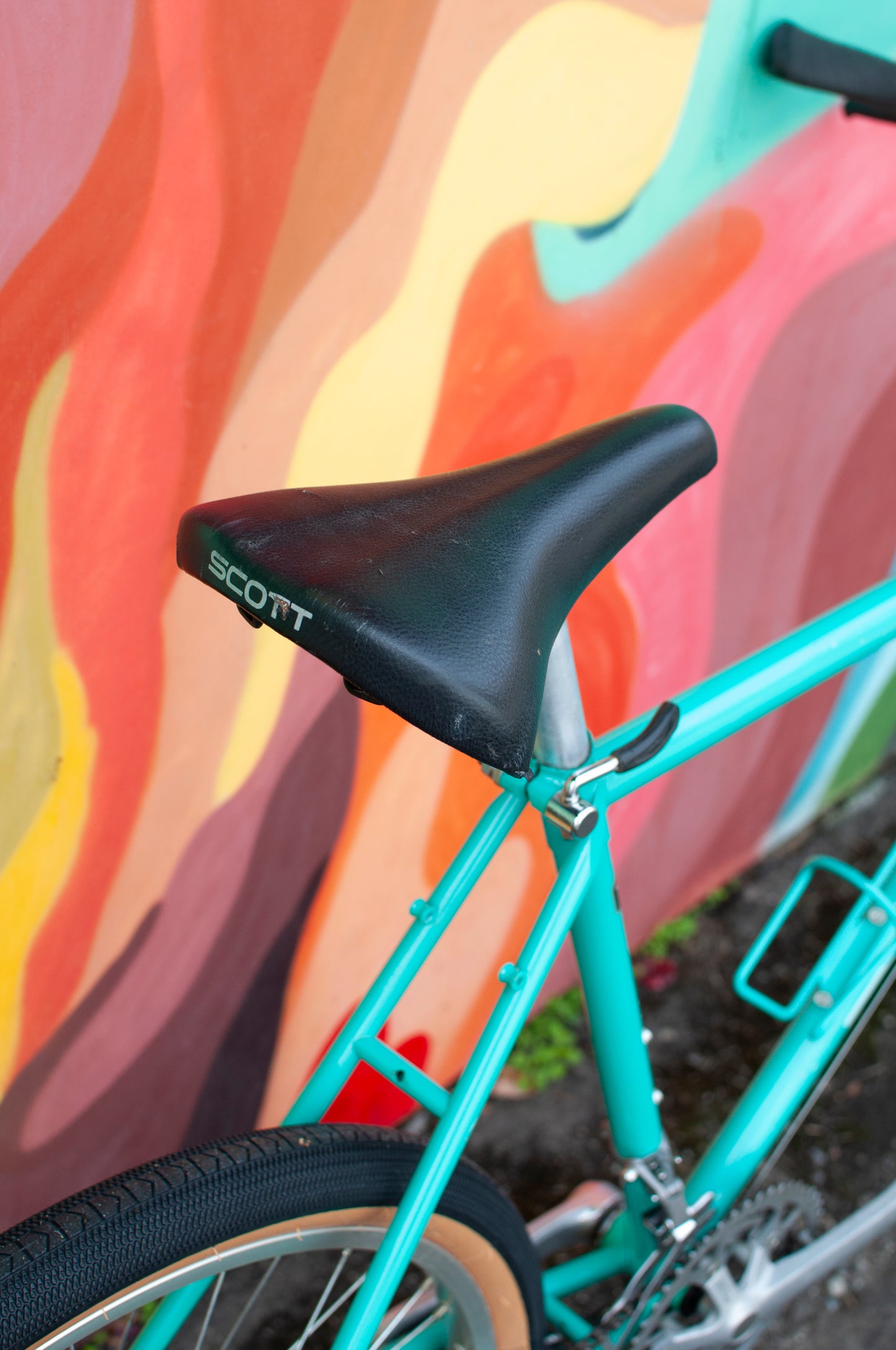 90s Scott US Ski Team Sawtooth All Terrain Bike, Teal, 47cm/Small