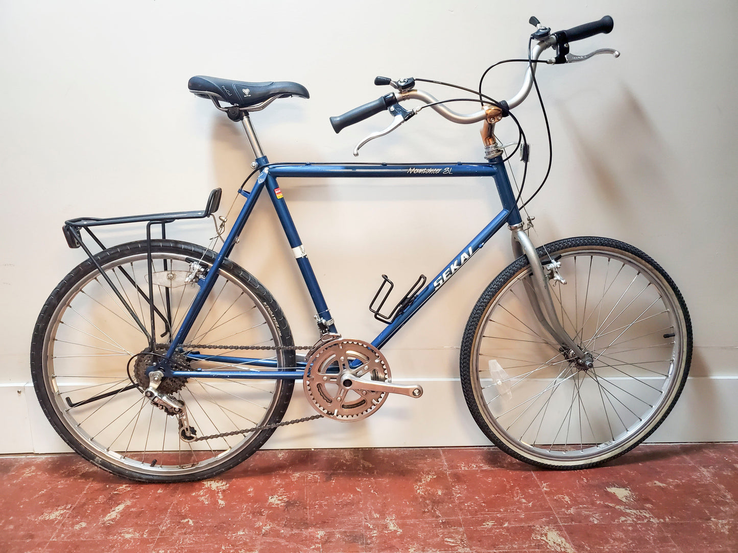 Sekai Mountaineer SL, Vintage Mountain Bike, 58 cm, blue