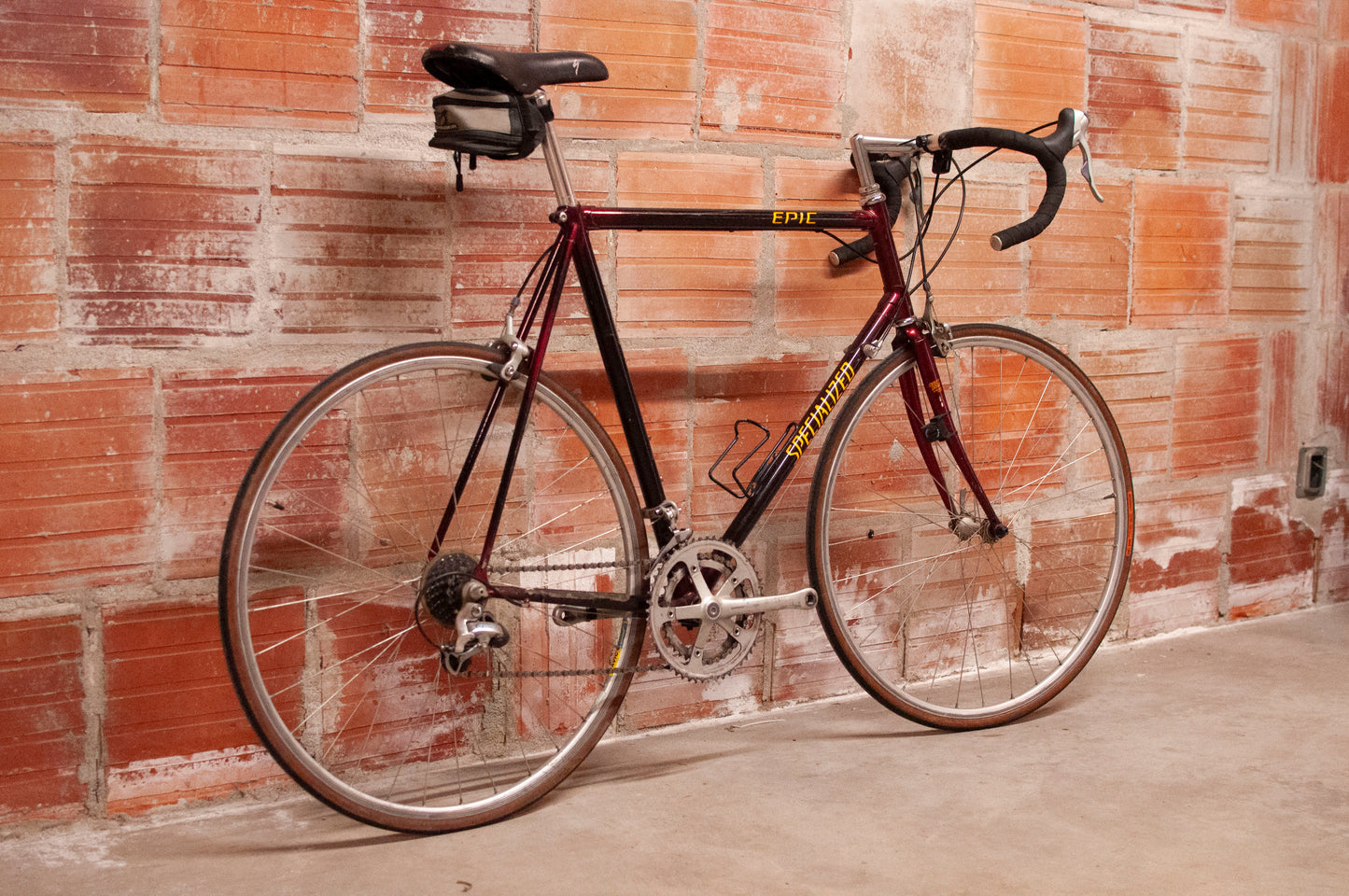 Specialized Epic Black/Red Steel Road Bike, 60 cm/XL